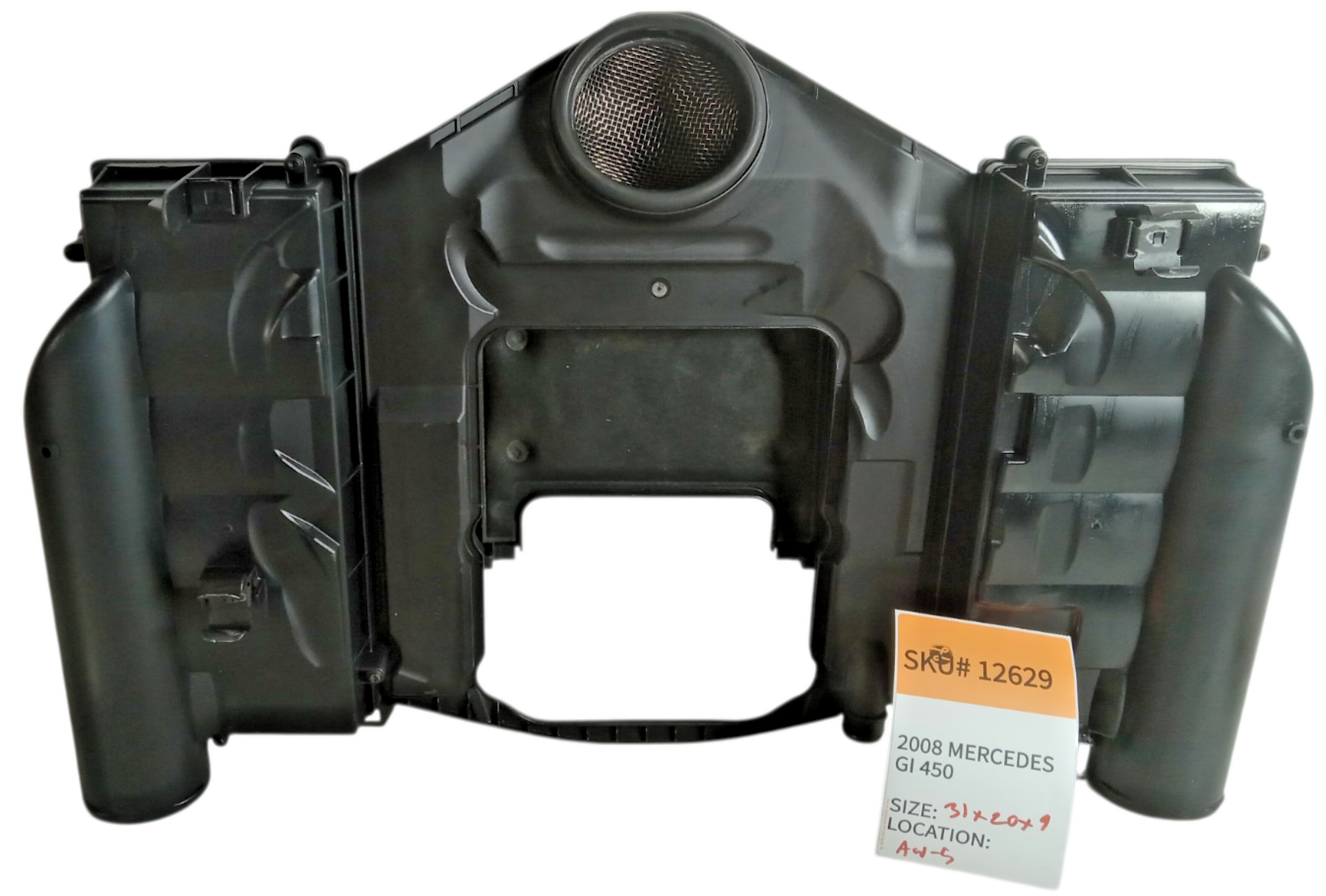 Triangular Caution Sticker 2008-2012 Mercedes-Benz GL450 Air Intake Cleaner Box Cover Panel OEM ...