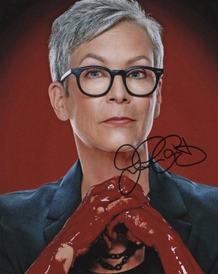 Jamie Lee Curtis Original 10x8 handsigniertes Foto + COA