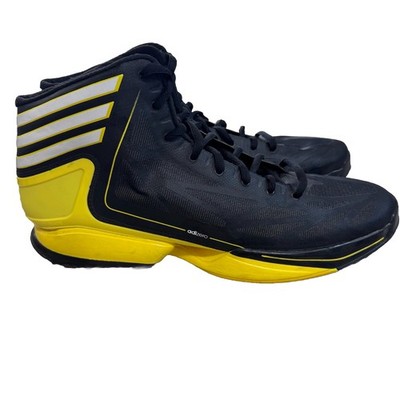Adidas Adizero Crazy Light Mens Size 18 Black Yellow Basketball Shoes  Sneakers