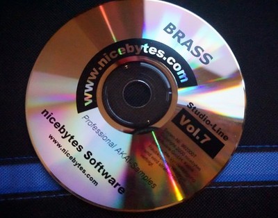 Nice Bytes Brass - Akai-Format, sehr guter Zustand, nur CD
