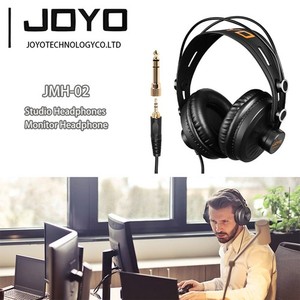 JOYO Casques de surveillance stéréo filaires Casques studio sur l'oreille Annulation du bruit