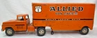 1950’s TONKA Allied Van Lines Furniture Van Truck and Trailer Some Rust
