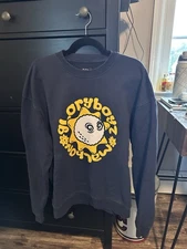 Malbon Golf x Glogang Glory Boyz Crew Sweatshirt - Chief Keef Collab Size Large