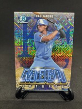 2026 Topps Bowman Chrome Jac Caglianone #MF-7 Mega Futures Mojo RC Royals