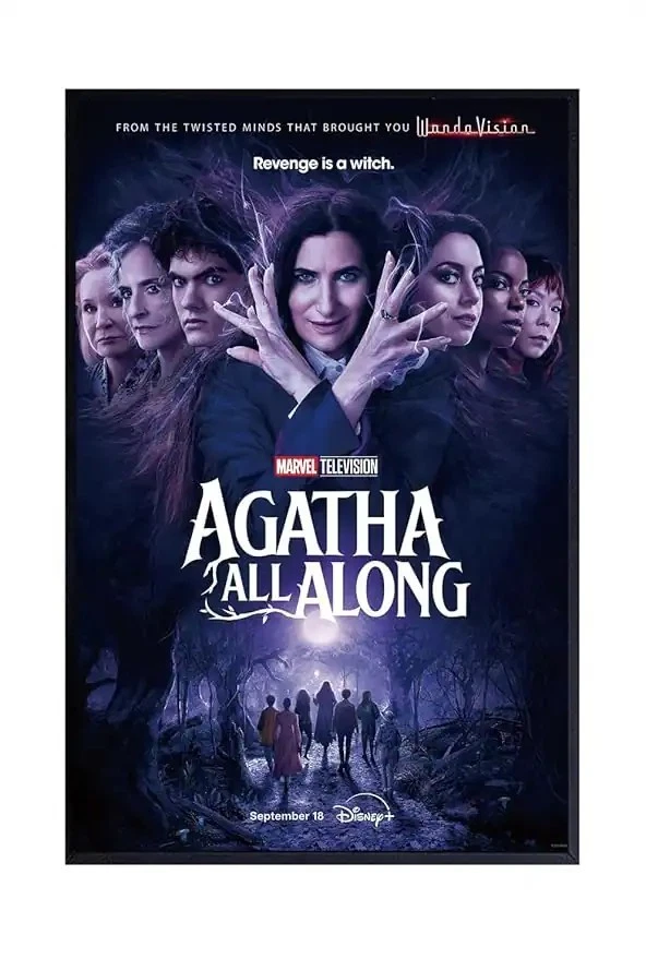 Agatha All Along Complete Series (Marvel DVD Set) Kathryn Hahn Aubrey Plaza