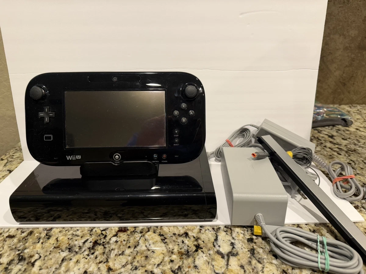 Nintendo Wii U - Basic Home Console Video Game Consoles for sale