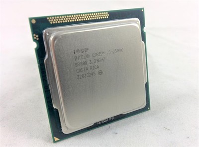 Intel Core i5 2500K 3,3GHZ LGA1155 Quad Core Sandy Bridge CPU (SR008)