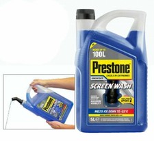 Prestone Screenwash Concentrate 5L All Season Windscreen Washer Fluid With Spout 2.60 per litre