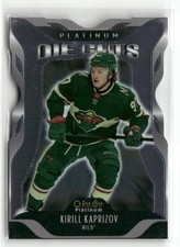 2021-22 O-Pee-Chee Platinum - Platinum Die Cuts Kirill Kaprizov #DC-9