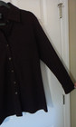 New York And Co Burgandy Jacket Size Medium — photo 2