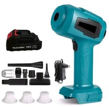 Aspirapolvere Soffiatore per Auto Casa Senza Fili Portatile a Batteria 48V - Miniatura 1