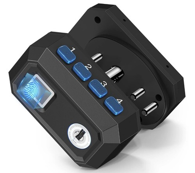 #ad ONNAIS Defender SE Biometric Trigger Lock for Handguns Rifles and Shotguns ... $49.99