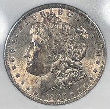 MS 63 Graded 1900 Year Morgan US Dollars (1878-1921) for sale | eBay