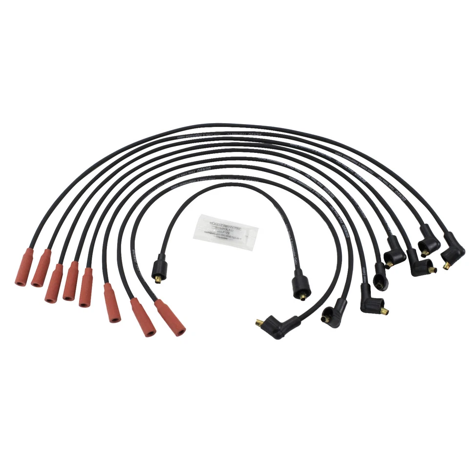 Juego de cables de bujía Denso para Buick Ford Mercury Oldsmobile Sunbeam V8 7 mm Foto 2 de 4