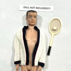 Vintage 1960s Mattel Barbie®/Ken #790 "TIME FOR TENNIS" Cardigan, Racket, Ball🎾