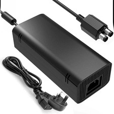 Xbox 360 Slim Power Supply Ac Adapter Power Supply Brick Charger Cord Cable UK