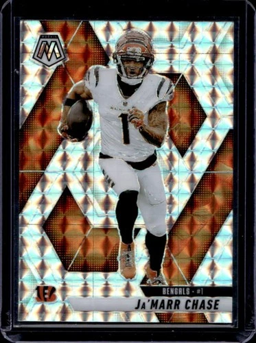 2025 Panini Mosaic Ja'Marr Chase Mosaic Prizm #11 Bengals
