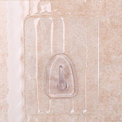 Adhesive Wall Hook Heavy Duty Hole Free Reusable Multifunctional Sticky Wall SET