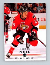 2008-09 Upper Deck Chris Neil Ottawa Senators #68