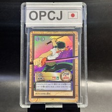 Roronoa Zoro 1999 C07 One Piece Carddass Hyper Battle Holo Japanese Bandai