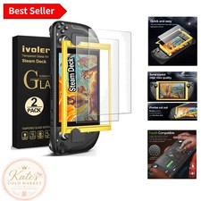 Ultra-Clear Anti-Glare Screen Protector for Valve Steam Deck 7.0/7.4 - 2 Pack