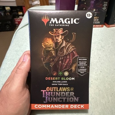 mtg desert commander deck Amazon.com: Magic: The Gathering Outlaws of Thunder Junction Commander Deck