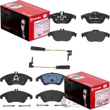 BREMBO BREMSBEL&Auml;GE VORNE + HINTEN passend f&uuml;r MERCEDES C/E-KLASSE W204 A/C207