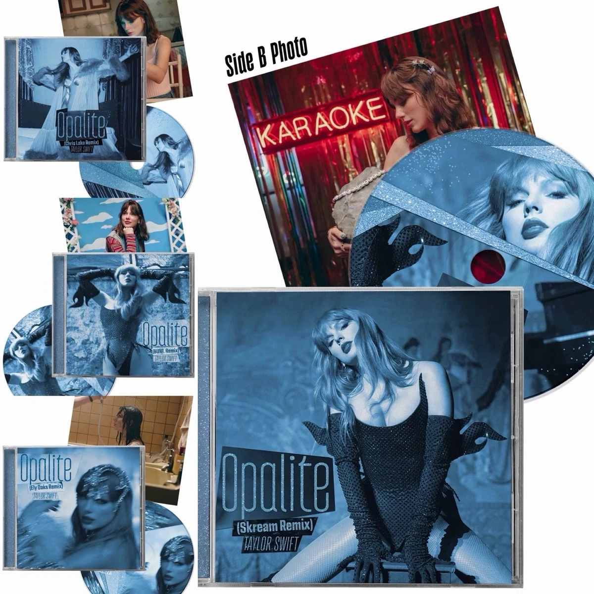 Taylor Swift Opalite REMIX Collectible CD Bundle 4 Life of a