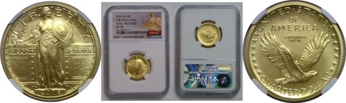 2016-W Standing Liberty Quarter   NGC SP-70