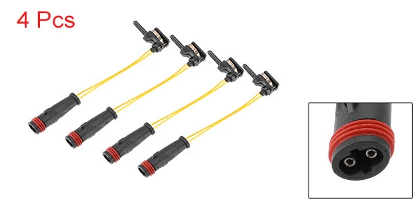 Sensor de pastillas de freno delantero trasero sensor de freno de disco CUATRO personalizados para Mercedes-Benz C230 Foto 2 de 4