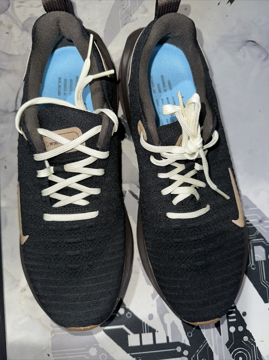 🔥NEW🔥 Nike ReactX Infinity Run 4 PRM Black Brown Men's 🔥NEW🔥 Nike ReactX Infinity Run 4 PRM Black Brown Men's