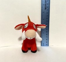 2004 McDonald's Neopets Red Moehog Mini Plush Toy
