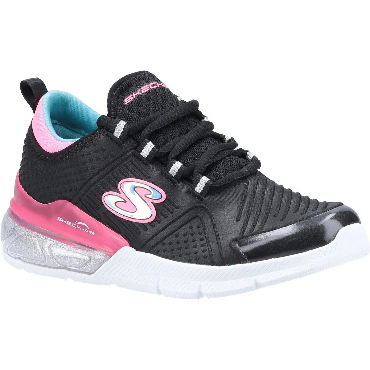 Skechers black cheap sparkle trainers