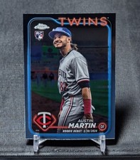 Austin Martin Rookie RC 2024 Topps Chrome Update Card #USC136 Minnesota Twins. rookie card picture