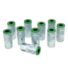 Milton®  Couplers (A-Style, Green) - 1/4" FNPT (Box of 10)