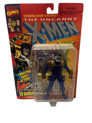 Marvel Comics The Uncanny X-Men Wolverine 1996 Toy Biz Thrusting Knife Action