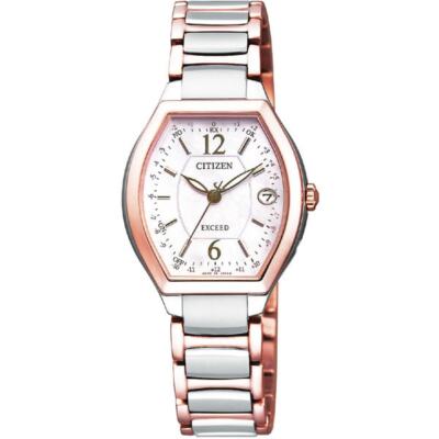 Citizen Exceed ES9342-50W Eco-Drive Analog Watch Women Titania Happy Flight