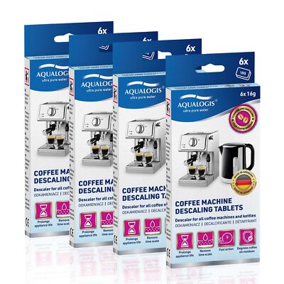 Entkalkungstablette für Tassimo Nespresso Bosch Sage Jura Delonghi Maschine 24er-Pack