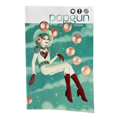 Signed D. J. Kirkbride Image Comics Popgun #3 April 2009 Comic Graphic Novel