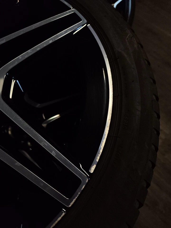 4 Winterräder 225/45R18 Mercedes A B CLA Klasse W177 W247 C118 18" AMG Alufelgen - Bild 4 von 4