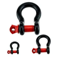 Car Tow Rope U-Hook Self-Driving Off-Road Trailer with Buckle Tow Hook