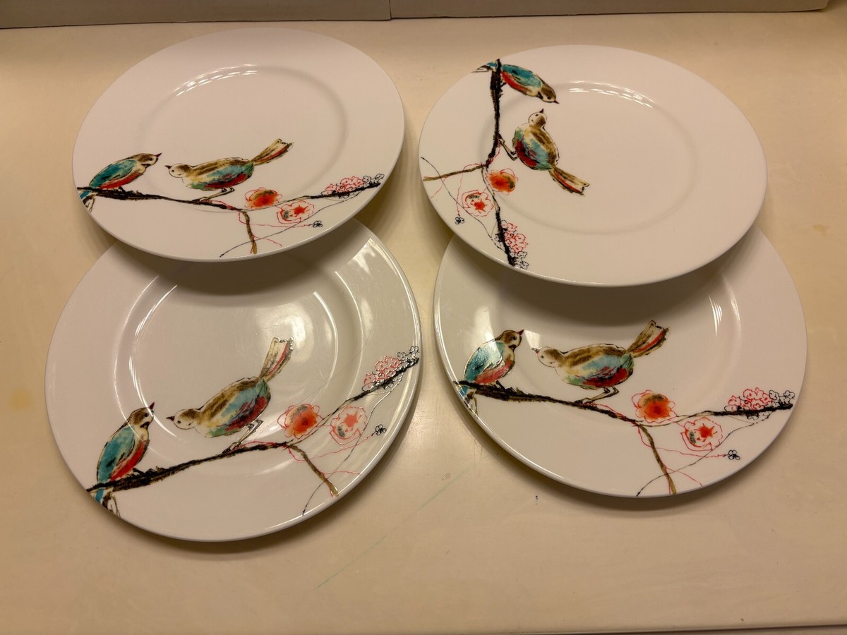 Simply Fine Lenox CHIRP Bone China Set of Plates