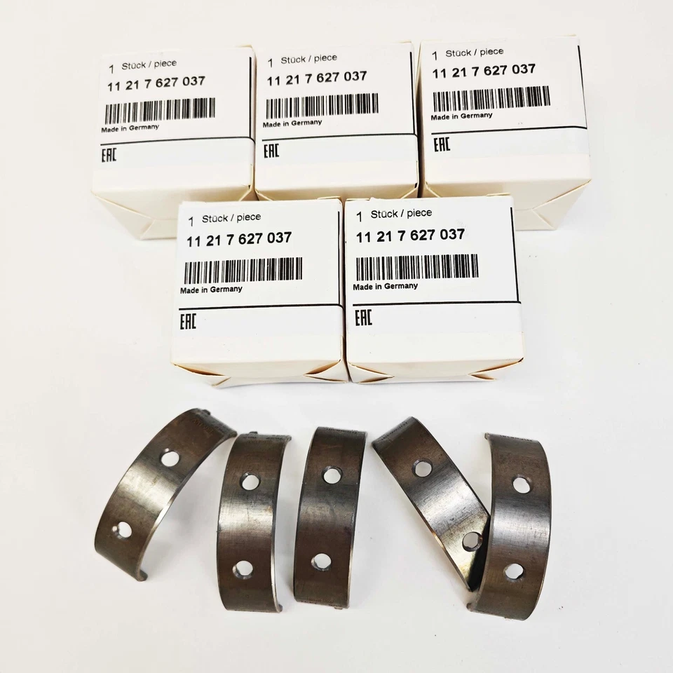 Engine Polymer Coated Main Con Rod Bearings for BMW 3.0 Turbo L6 N51 N52 N54 N55 - Изображение 3 из 4