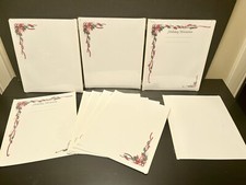 Creative Memories 8X10 Holiday Pages Lot Border Blank 3 New - 5 Sheets ea Bonus