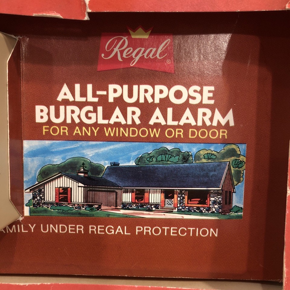 Vintage Alarm Regal Burglar | eBay