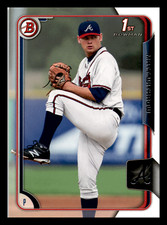 2015 1st Bowman Draft Matt Withrow  Atlanta Braves #36 Mint