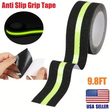 Anti Slip Grip Tape Safety Strips Non Slip Tape for Stairs Steps Luminous 9.8ft