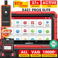 2024 LAUNCH X431 Pros Elite Bidirectional Car Diagnostic Scanner Tool Key Coding