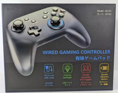 Wired GAMING Controller GC101 USB 3.0 PS3, Switch, Windows, PC, Android Joystick
