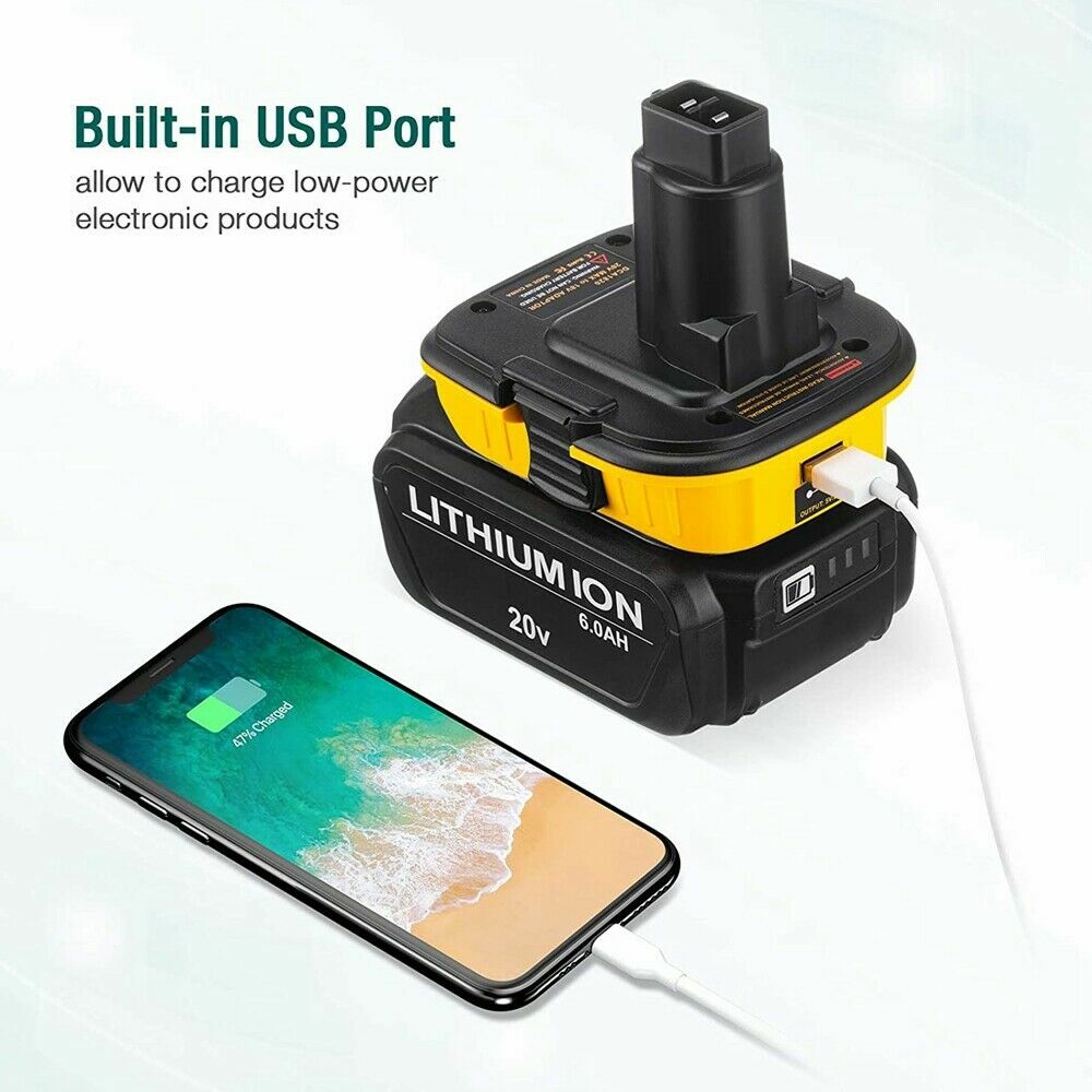 DCB112 Chargeur De Batterie Lithium-ion 12 V Et 20 V MAX Pour Dewalt DCB101 DCB105 DCB115 Utilisation Pour Dcb120 Dcb127 Dcb206 Dcb205 Dcb201 Us Prise Standard